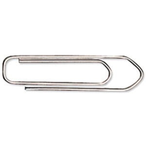 Q-Connect Paperclips No Tear 26mm (Pack of 1000) KF01307Q