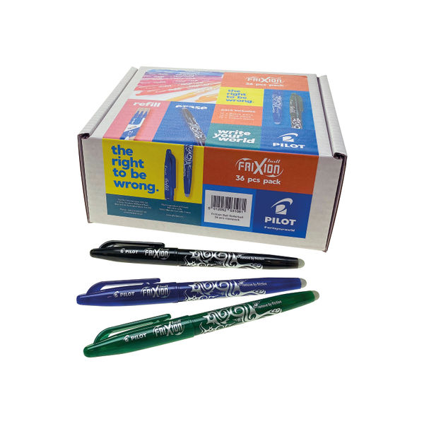 Pilot Frixion Ball Classpk Bk/Bl P36