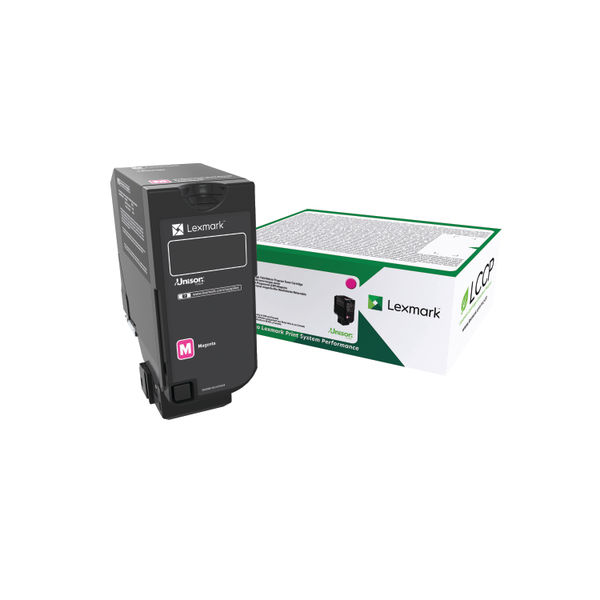 Original Lexmark 74C20M0 Magenta Return Program Toner