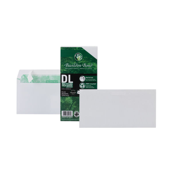 Basildon Bond (DL) Peel and Seal (120g/m2) FSC Recycled