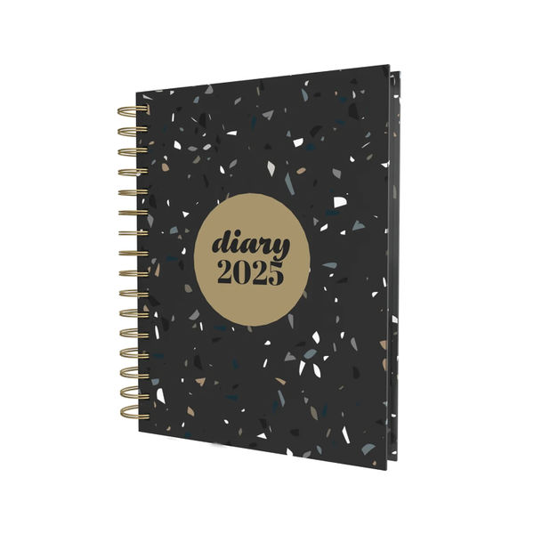 Collins Day To Page Diary Black A5