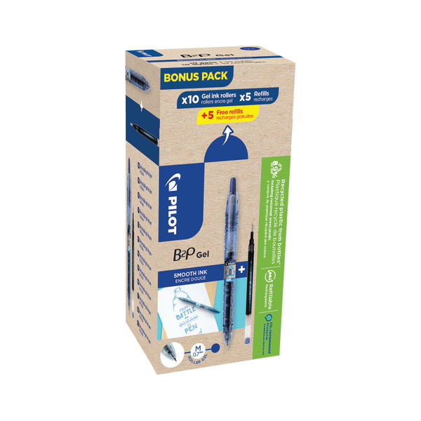 Pilot B2P 10 RBAL 10 REFIL BLU PK20