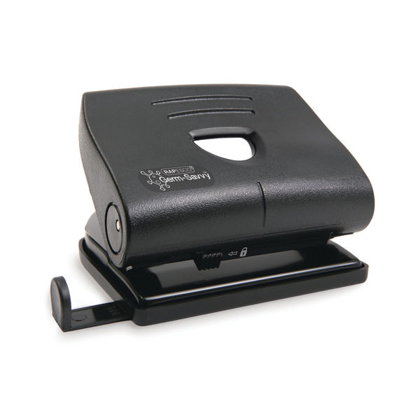 Rapesco Grmsav 2H Punch 22 Shts Blk