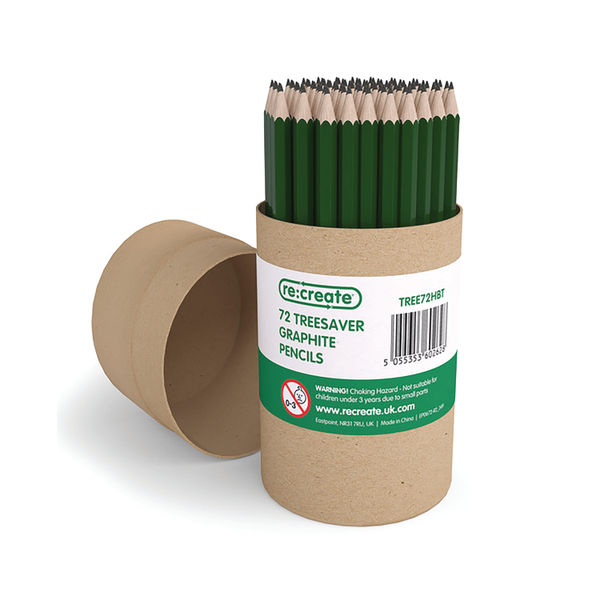 Recreate HB Pencils Pack of 72