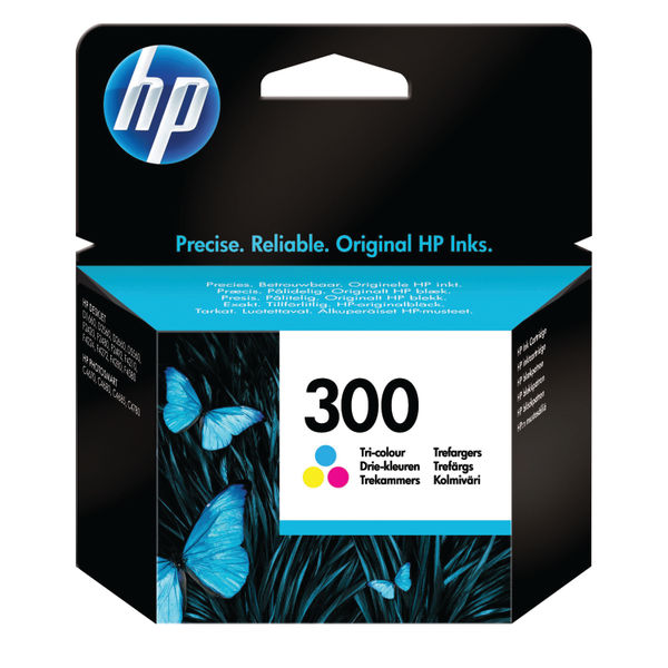 HP 300 (Yield 165 Pages) Tri-Colour Ink Cartridge