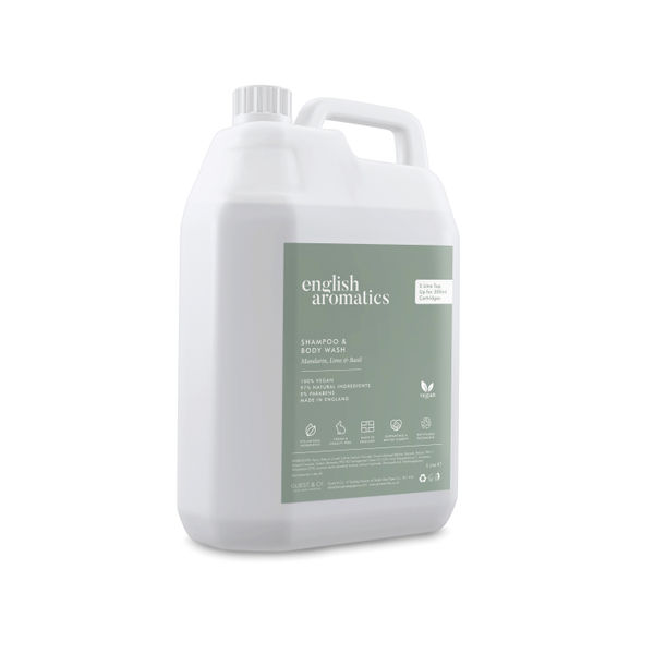 Englsh Aromatcs Shampoo Body 5L Pk2
