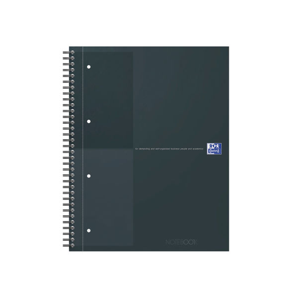 Oxford Hdbk Wbnd Nbk A4+ Black