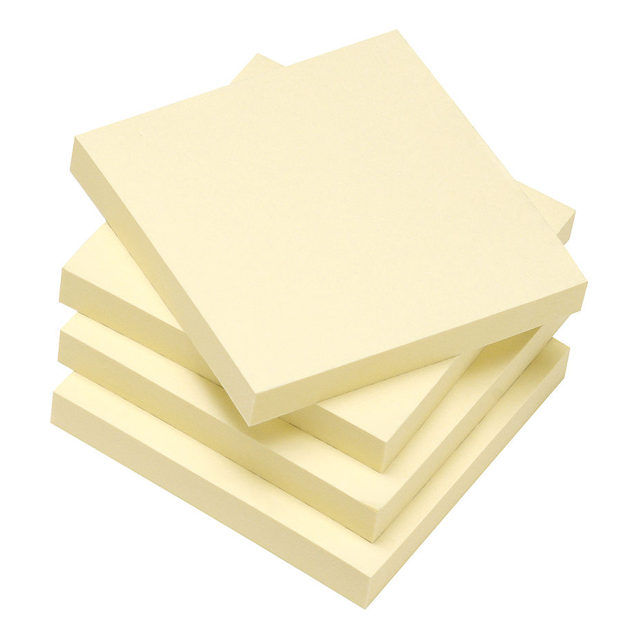 RE-MOVE STICKY NOTE 76X76 YLW PK12 - Niche Office Solutions LTD