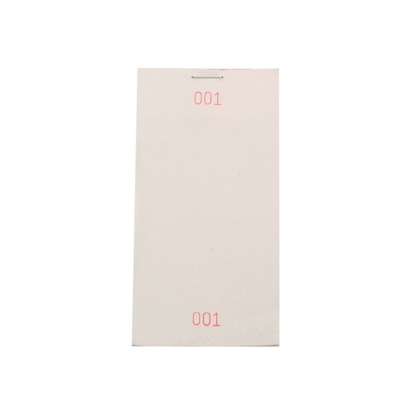 Kitchen Pad with Counterfoil Numbered 1-100 127x63mm