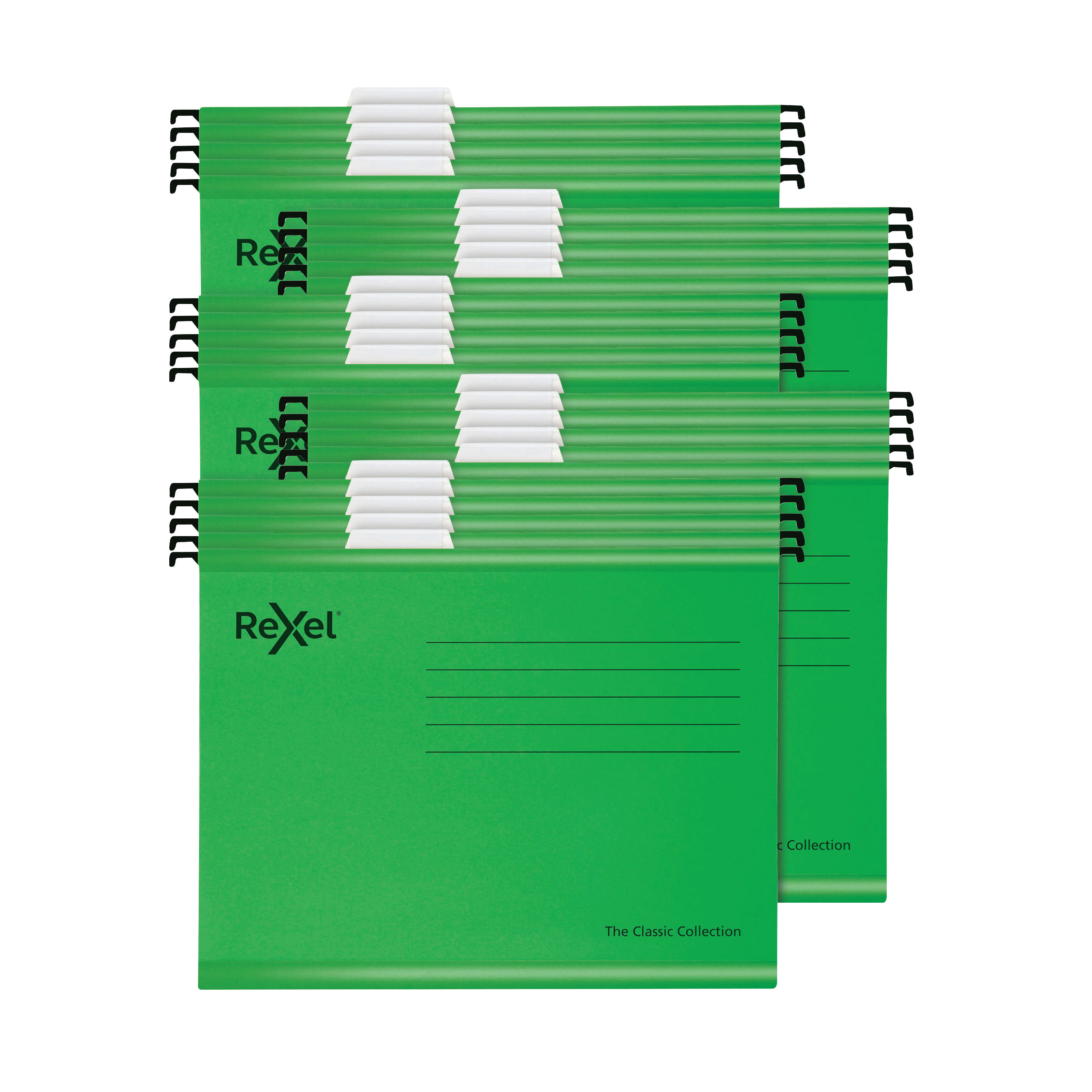 REXEL GRN A4 CLASSIC SUSP FILES PK25 - Niche Office Solutions LTD