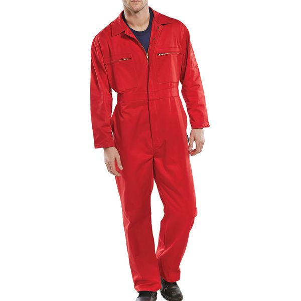 Super Click HW Boilersuit Red 54