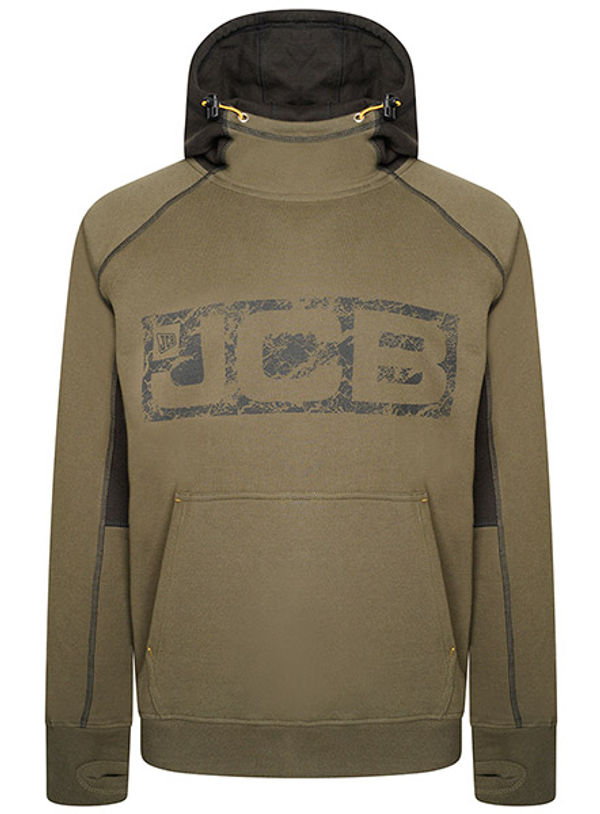 JCB Horton Hoodie Olive/Black 2XL