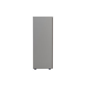 Jemini Wooden Cupboard 800x450x1600mm White/Grey Oak KF810476