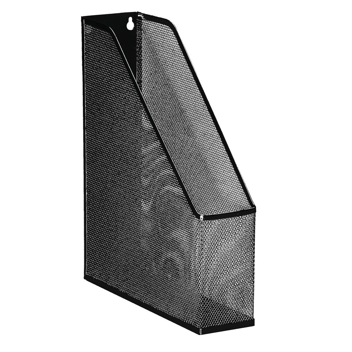 MESH MAGAZINE RACK A4+ BLACK - Niche Office Solutions LTD