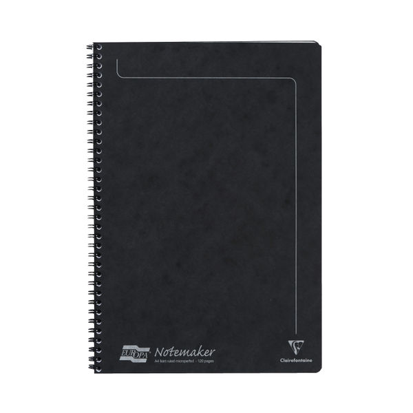 Europa A4 Sidebnd Notemaker Blk Pk10