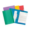 Europa Assorted Colours Foolscap Spiral Pocket Files - Pack of 25 - 3010Z