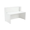 Jemini Reception Unit 1400x800x740mm White KF839531