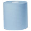 2Work 150m Blue 2-Ply Centrefeed Rolls, Pack 6 - KF03805