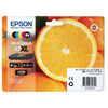 Epson 33XL Black /Cyan/Magenta/Yellow Inkjet Cartridge (Pack of 4) C13T33574010 / T3357