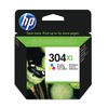 HP 304XL High Capacity Tri-Colour Ink Cartridge | N9K07AEBGX