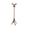 Alba Cafe Coat Stand 550x550x1760mm Dark Wood PMCAFE