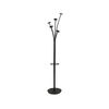 Alba Festival Coat Stand 350x350x1870mm Black PMFESTN