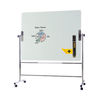 Bi-Office Glass Mobile Board Double-Sided Magnetic Surface 150x120cm GQR0450