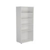 Jemini Wooden Bookcase 800x450x1800mm White KF811022