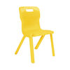 Titan One Piece Classroom Chair 363x343x563mm Yellow KF72158