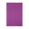 Silvine Exercise Book Tough Shell Feint Ruled With Margin A4 Purple (Pack of 25) EX140