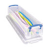 Really Useful 1.5 Litre Clear Plastic Stationery Box - 1.5C