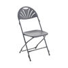 Titan Folding Chair 445x460x870mm Charcoal KF78657