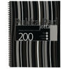 Pukka A4 Jotta Poly Cover Black Stripy Pack Of 03 OEM: PP01184