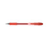 Q-Connect Quick Dry Gel Pen Medium Red (Pack of 12) KF00680