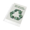 Rexel 100% Recycled A4 Punched Pocket (Pack of 100)