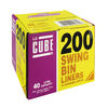 Le Cube Swing Bin Liner Dispenser 46 Litre (Pack of 200) 0480