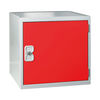 One Compartment D450mm Red Cube Locker