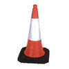 Red Weighted Traffic Cone With Reflective Sleeve 750mm JAA060220654