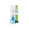 Q-Connect Ergonomic All Purpose Scissors 130mm Stainless Steel Blades Red or Blue Handle CKF01229