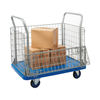 Mesh Sided Platform Trolley (Fitted with 4 x 130mm rubber castors)  PPU23Y