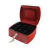 Q-Connect Cash Box 8 Inch Red KF04249