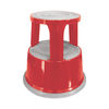 Q-Connect Red Metal Step Stool KF04843