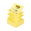 Post-it 76 x 76mm Canary Yellow Z-Notes, Pack of 12 - R330