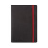 Black n' Red Soft Cover Notebook A5 Black 400051204