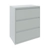 Bisley 3 Drawer Filing Cabinet Lockable 810x490x1090mm Goose Grey ESSF3D/GG