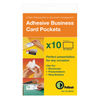 Pelltech 60 x 95mm Business Card Holders (Pack of 10) - PLH 25510