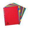 Elba A4 Extra Wide Coloured 10 Part Index Dividers