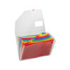 Snopake Rainbow Expanding Organiser A4 15768