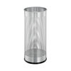 Durable Metal Umbrella Stand 28.5 Litre Round Silver 335023