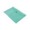 Q-Connect Polypropylene Document Folder A4 Green (Pack of 12) KF03597